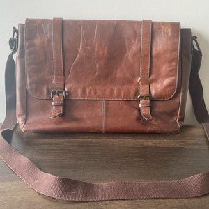 Wilsons Leather Laptop Messenger Bag